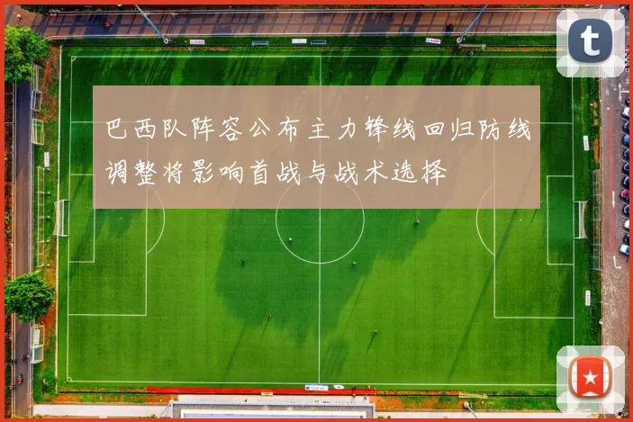 巴西队阵容公布主力锋线回归防线调整将影响首战与战术选择